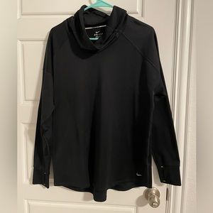 Woman’s Nike Running Dri-Fit Cowl Neck Pullover Size Large